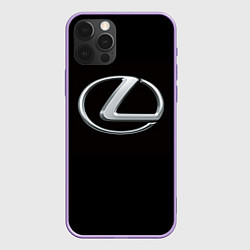 Чехол для iPhone 12 Pro Max Lexus, цвет: 3D-сиреневый