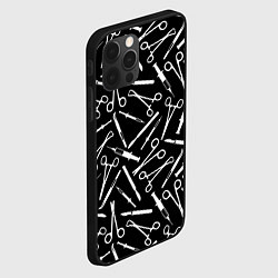 Чехол для iPhone 12 Pro Max Шприцы, цвет: 3D-черный — фото 2