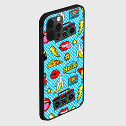 Чехол для iPhone 12 Pro Max Девочка из комикса, цвет: 3D-черный — фото 2