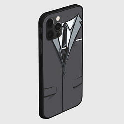 Чехол для iPhone 12 Pro Max Костюм, цвет: 3D-черный — фото 2