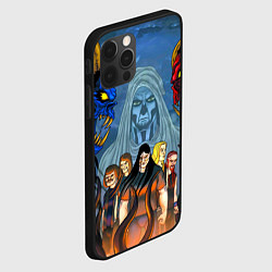 Чехол для iPhone 12 Pro Max Dethklok: Heroes, цвет: 3D-черный — фото 2