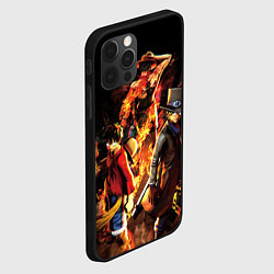 Чехол для iPhone 12 Pro Max Ван-Пис, цвет: 3D-черный — фото 2