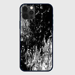 Чехол для iPhone 12 Pro Max GRAY&BLACK, цвет: 3D-черный