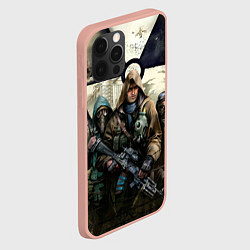 Чехол для iPhone 12 Pro Max STALKER: Radioactive, цвет: 3D-светло-розовый — фото 2