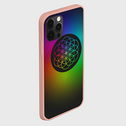 Чехол для iPhone 12 Pro Max Coldplay Colour, цвет: 3D-светло-розовый — фото 2