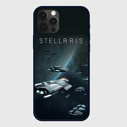 Чехол для iPhone 12 Pro Max Stellaris, цвет: 3D-черный