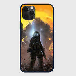 Чехол для iPhone 12 Pro Max Titanfall: Robots War, цвет: 3D-черный