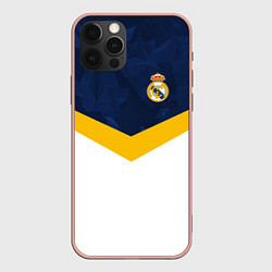 Чехол для iPhone 12 Pro Max Real Madrid FC: Sport, цвет: 3D-светло-розовый