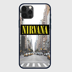 Чехол для iPhone 12 Pro Max Nirvana City, цвет: 3D-черный