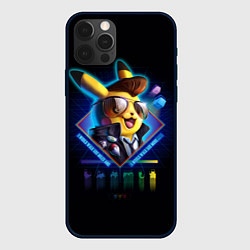 Чехол iPhone 12 Pro Max Retro Pikachu