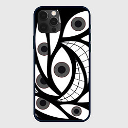 Чехол для iPhone 12 Pro Max Alchemist Eyes, цвет: 3D-черный