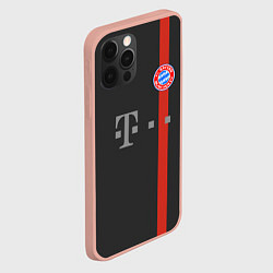 Чехол для iPhone 12 Pro Max Bayern FC: Black 2018, цвет: 3D-светло-розовый — фото 2