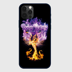 Чехол для iPhone 12 Pro Max Deep Purple: Phoenix Rising, цвет: 3D-черный