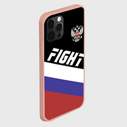 Чехол для iPhone 12 Pro Max Fight Russia, цвет: 3D-светло-розовый — фото 2