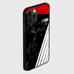 Чехол для iPhone 12 Pro Max BMW M: Poly Sport, цвет: 3D-черный — фото 2