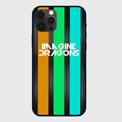 Чехол для iPhone 12 Pro Max Imagine Dragons: Evolve Lines, цвет: 3D-черный