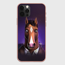 Чехол для iPhone 12 Pro Max BoJack, цвет: 3D-светло-розовый