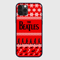 Чехол для iPhone 12 Pro Max The Beatles: New Year, цвет: 3D-черный