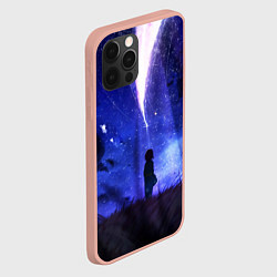 Чехол для iPhone 12 Pro Max Your Name, цвет: 3D-светло-розовый — фото 2