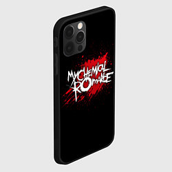 Чехол для iPhone 12 Pro Max My Chemical Romance: Blood, цвет: 3D-черный — фото 2