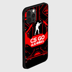 Чехол для iPhone 12 Pro Max CS:GO - Даниил, цвет: 3D-черный — фото 2