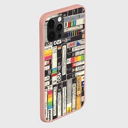 Чехол для iPhone 12 Pro Max VHS-кассеты, цвет: 3D-светло-розовый — фото 2