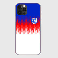 Чехол для iPhone 12 Pro Max Сборная Англии: Тренировочная ЧМ-2018, цвет: 3D-серый