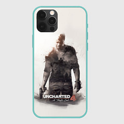 Чехол для iPhone 12 Pro Max Uncharted 4: Nathan, цвет: 3D-мятный