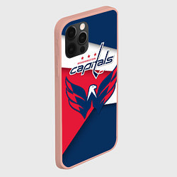 Чехол для iPhone 12 Pro Max Washington Capitals, цвет: 3D-светло-розовый — фото 2