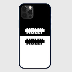 Чехол iPhone 12 Pro Max Molly: Black & White