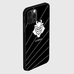 Чехол для iPhone 12 Pro Max Cs:go - G2 ESPORTS 2022, цвет: 3D-черный — фото 2