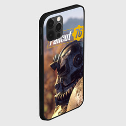 Чехол для iPhone 12 Pro Max Fallout 76, цвет: 3D-черный — фото 2