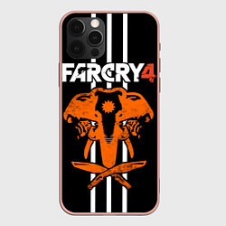 Чехол для iPhone 12 Pro Max Far Cry 4: Orange Elephant, цвет: 3D-светло-розовый