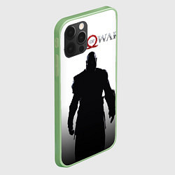 Чехол для iPhone 12 Pro Max God of War: Kratos, цвет: 3D-салатовый — фото 2