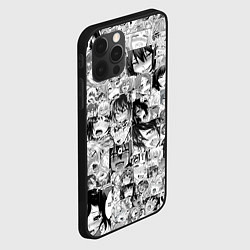 Чехол для iPhone 12 Pro Max AHEGAO, цвет: 3D-черный — фото 2