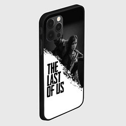 Чехол для iPhone 12 Pro Max The Last of Us: White & Black, цвет: 3D-черный — фото 2