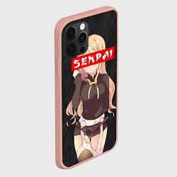 Чехол для iPhone 12 Pro Max Senpai Baby, цвет: 3D-светло-розовый — фото 2