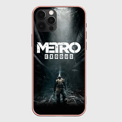 Чехол для iPhone 12 Pro Max Metro Exodus, цвет: 3D-светло-розовый