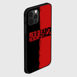 Чехол для iPhone 12 Pro Max RDD 2: Black & Red, цвет: 3D-черный — фото 2