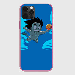 Чехол для iPhone 12 Pro Max Smells Like: Dragon Ball Z, цвет: 3D-малиновый