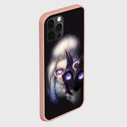 Чехол для iPhone 12 Pro Max Некромантия, цвет: 3D-светло-розовый — фото 2
