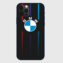 Чехол для iPhone 12 Pro Max BMW: Three Lines, цвет: 3D-черный