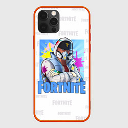 Чехол для iPhone 12 Pro Max Fortnite Street Art, цвет: 3D-красный