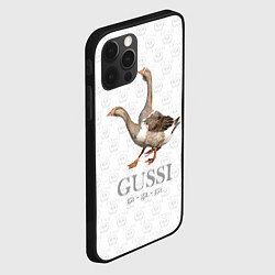 Чехол для iPhone 12 Pro Max Гучи гучи, цвет: 3D-черный — фото 2