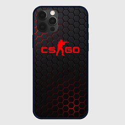 Чехол iPhone 12 Pro Max CS:GO Grey Carbon