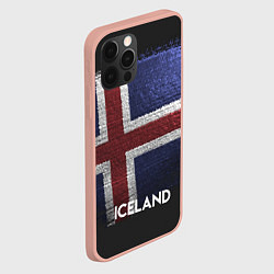 Чехол для iPhone 12 Pro Max Iceland Style, цвет: 3D-светло-розовый — фото 2