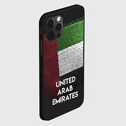 Чехол для iPhone 12 Pro Max United Arab Emirates Style, цвет: 3D-черный — фото 2