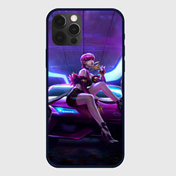 Чехол для iPhone 12 Pro Max Evelynn, цвет: 3D-черный