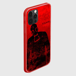 Чехол для iPhone 12 Pro Max STALKER 2, цвет: 3D-красный — фото 2