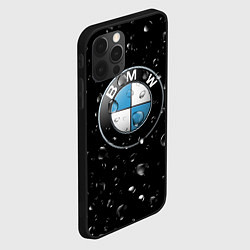 Чехол для iPhone 12 Pro Max BMW под Дождём, цвет: 3D-черный — фото 2